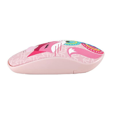 

FD V8H 24G Wireless Mute Mouse Plug & Play Slim Mice Optical Tracking Power Saving Smooth Scroll Wheel for Laptop PC Fox