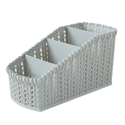 

Gobestart 1PC Office Plastic Storage Box Desktop Finishing Box Cosmetics Debris Case