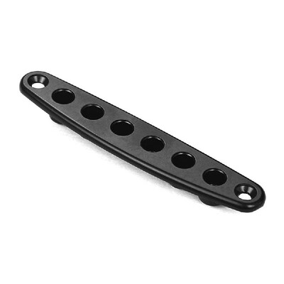 

Electric Guitar Parts Metal Bridge String Through Body Ferrules Bushing Plate for Guitar Replacement