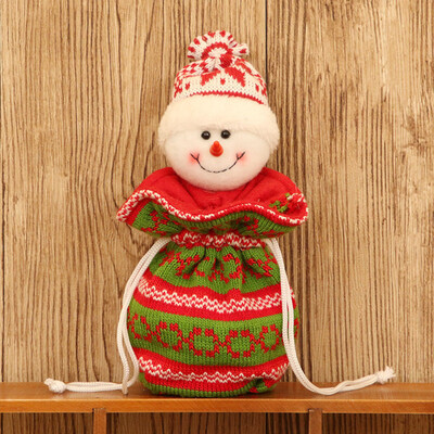 

〖Follure〗Santa Claus Snowman Elk Christmas Candy Packaging Apple Box Decoration