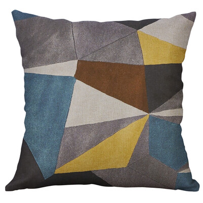 

〖Follure〗Irregular Geometric Pattern Pillow Case Cushion Cover 40X40cm
