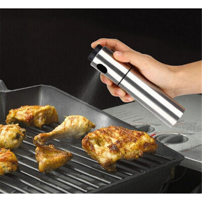 

Stainless Steel Oil Spray Bottle Home Cooking BBQ