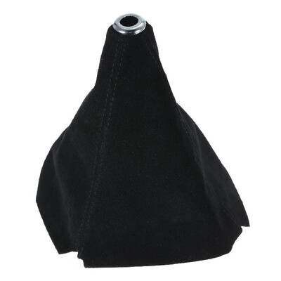 

Car Unversal Shift Knob Shifter Gaiter Boot Cover Premium Quality PU Leather ManualAuto Speed Fits All Vehicles