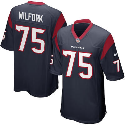 

Youth Football Jersey Houston Texans Vince Wilfork Navy Blue Game Jersey