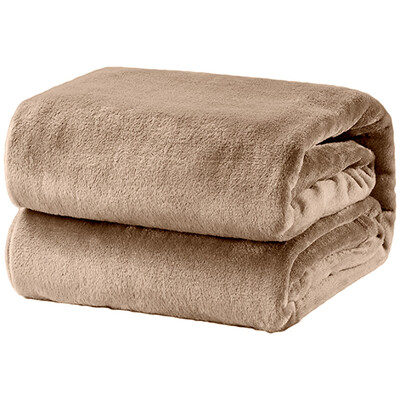 

Toponeto Super Soft Warm Solid Warm Micro Plush Fleece Blanket Throw Rug Sofa Bedding
