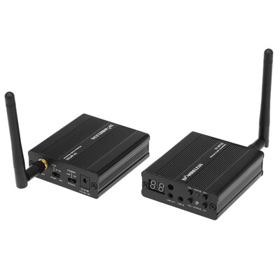 

TP-WIRELESS TP-WT02 24GHz Digital Wireless HDCD Audio Adapter Music Sound Transmitter Receiver for Power Amplifier Speaker