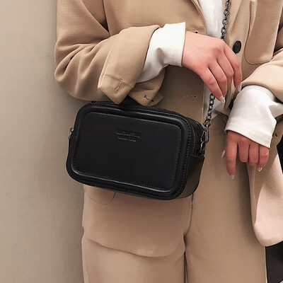 

Senior sense bag female 2019 new foreign air mini square bag chain bag handbags wild Korean version of the Messenger bag tide