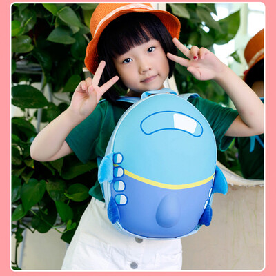 

Tailored Baby Girls Boys Kids Cute Airplane Cartoon Eggshell Backpack Toddler School Bag