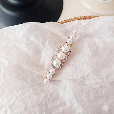 

Pearl Metal Hairclips Women Hair Clip Hairpin Girls Hairpins Barrette Hairgrip Bobby Pin Hair Accessories