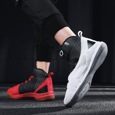 

Basketball shoes sneakers comfortable breathable high-top sports