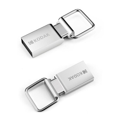 

Kodak K112 64G U Disk Metal Portable USB Flash Drive Waterproof Mini Memory Stick Car Pen Drives Flashdisk USB20 Silver