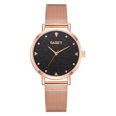

Quartz watch new simple steel belt ladies watch temperament alloy ladies watch