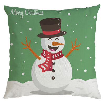 

Tailored Christmas Pillow Cover Pillowcases Decorative Sofa Cushion Cover 45x45cm