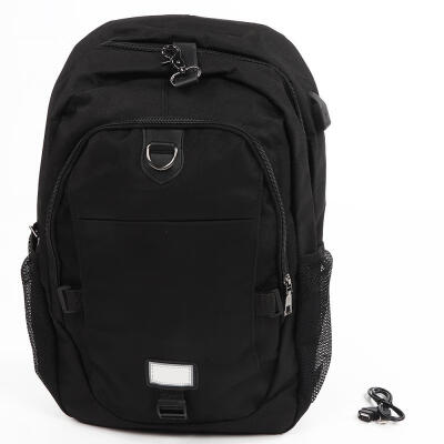 

Greensen USB Charging Backpack Double Shoulder Men Bag School Outdoor Casual Business Laptop Bags Black