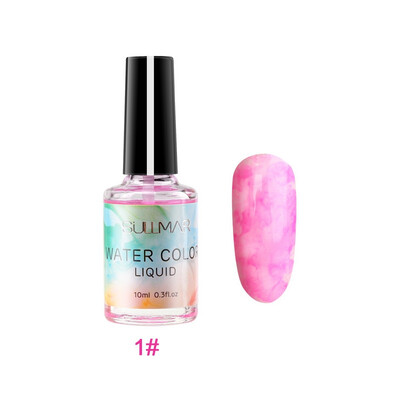 

nail art Photo-therapy Nail Polish Marble Pattern Ink Smudge Gradient Manicure Smudge nail glue cosmetic make up