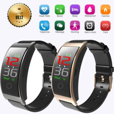 

Waterproof Sport Smart Watch Band Pressure Heart Rate Monitor for iOS Android