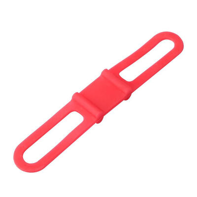 

Silicone Strap Bandage Bike Torch Band Flashlight Clip Bicycle Light Holder