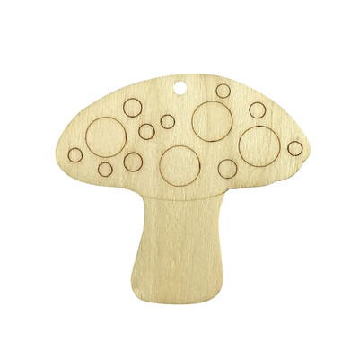 

Gobestart DIY Painted Wood Chip Flowers & Insects Shapes Hanging Pendant Home Decor Gifts