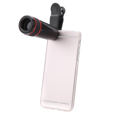 

Universal 8X Zoom Phone Telephoto Camera Lens with Clip for iPhone Samsung HTC Photography