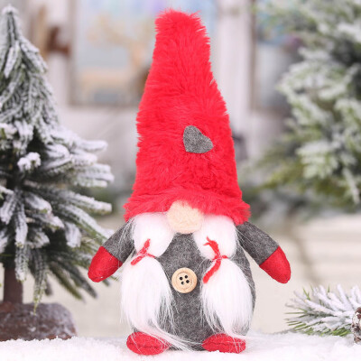 

Cute Christmas Santa Claus Plush Doll Elf Kids Christmas Ornaments Tree Decoration Gift