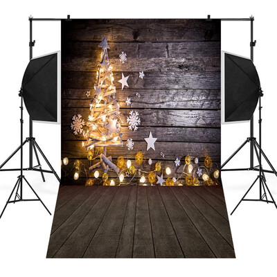 

Toponeto Christmas Backdrops Snowman Vinyl 3x5FT Lantern Background Photography Studio