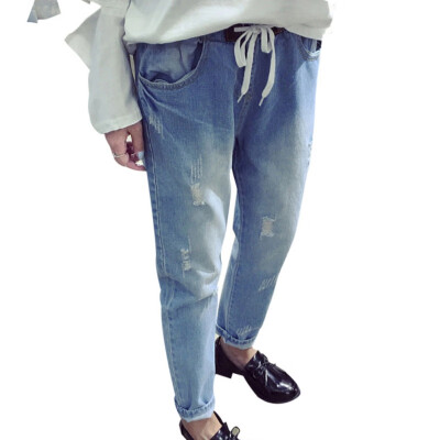 

Vintage New Slim Pencil Pants High Waist Jeans new womens pants long length pants loose pants