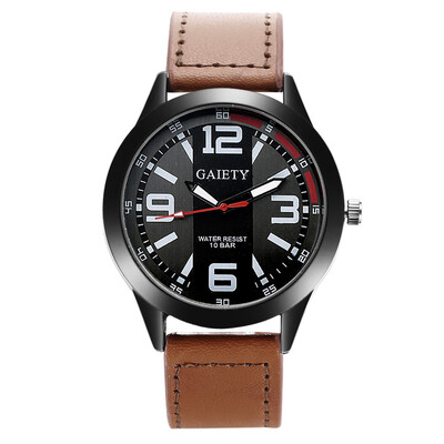 

〖Follure〗Retro Design Luxury Mens Watch Stainless steel Leather Analog Quartz Watches