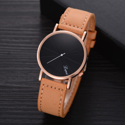 

Gobestart LVPAI Fashion Mens Leather Belt Analog Sport Quartz Wrist Watch