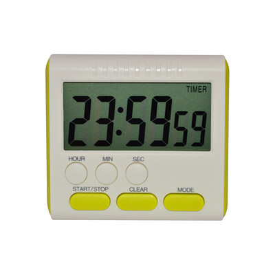 

Siaonvr Magnetic Large LCD Digital Kitchen Timer Alarm Count Up Down Clock 24 Hours