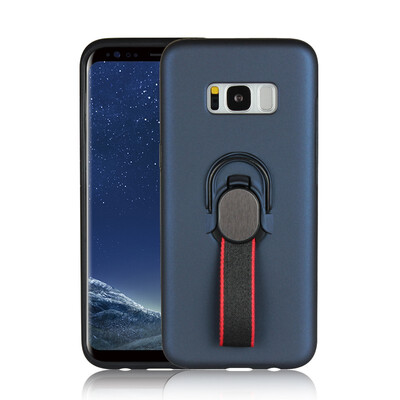 

Phone Ring Case Samsung Galaxy S8 S8 Magnetic Stand Cover Samsung S8 Plus SM G950FD G950F G955FD G955F Hybrid TPU Bumper Case