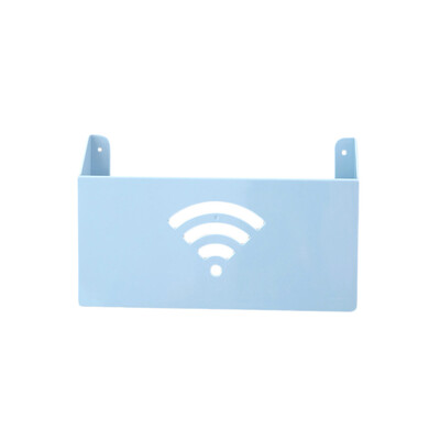 

Toponeto Small Size Wall Mount WiFi Router Storage Boxes Shelf