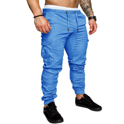 

Mens Casual Cargo Track Pants Joggers Trousers Jogging Bottoms Sweatpants