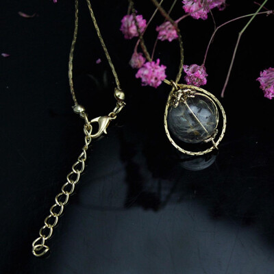 

Fashion Time Turner Necklace Wish Dandelion Jewel Necklace