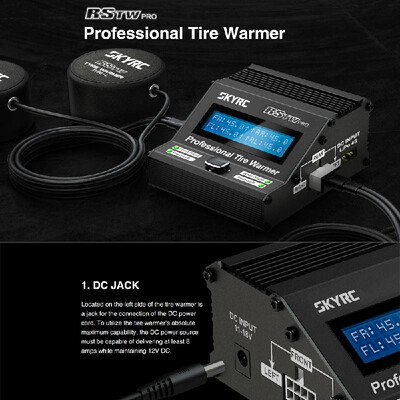 

SKYRC RSTW Professional Tire Warmer Electronic Temperature Control for 110 Electric Touring Car RC Racing