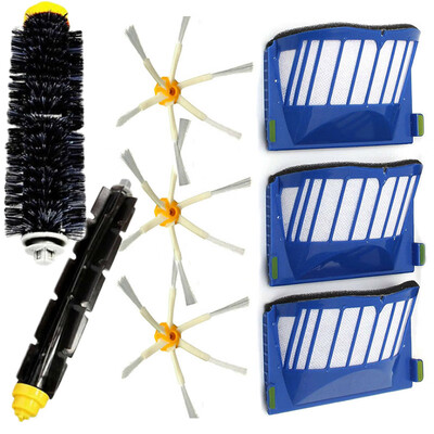 

Side Brush Filter Kit for iRobot Roomba 500 600 Series 550 655 Vacuum Cleaner