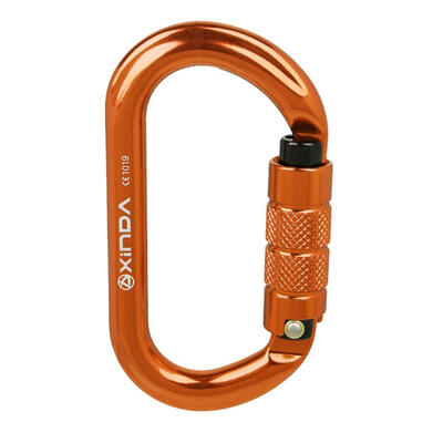 

25KN O Shape Safety Auto Master Lock Carabiner Outdoor Rock Climbing Buckle