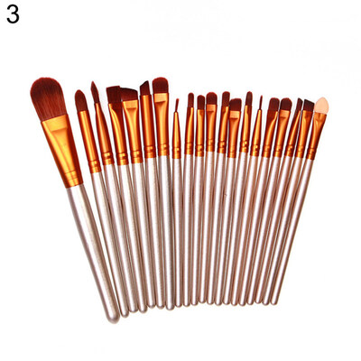 

20Pcs Makeup Brushes Cosmetics Tools Face Eyeshadow Eyeliner Lip Applicators