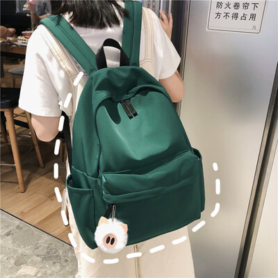 

Ins style schoolbag female Korean version of high school students Chaobai forest department ancient feeling girl large capacity do