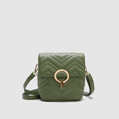 

Small fragrance bag female new versatile simple chain single back Messenger bag fashion lock wandering bucket bag