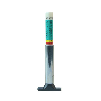 

Tailored Car Tire Depth Gauge Tester Color Tyre Tread Metric Gage Motors Measures Tool