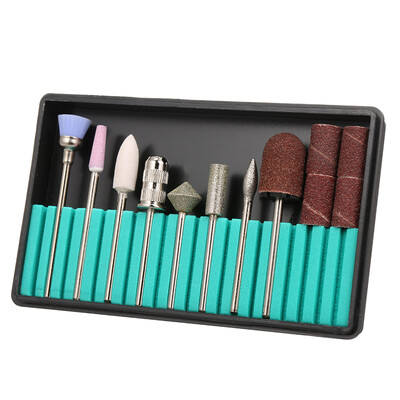 

Nail Grinder Bits Nail Drill Bit Set Alloy Nail Accessories Manicure Tools Kit