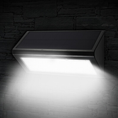 

Solar Outdoor Light 48 LED 800 Lumen PIR Motion Sensor Light Waterproof&Wireless Wall Garden Yard Pathway Fence Light in White