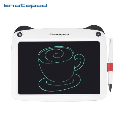 

Enotepad 9 Inch LCD Writing Tablet Untra-thin Electronic Graphics Drawing Board Cute Handwriting Pad with Stylus Erase Lock Button