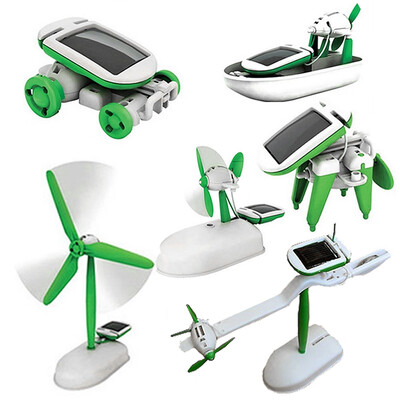 

Maikou 6-in-1 Educational Solar Kit DIY Solar Energy Toys