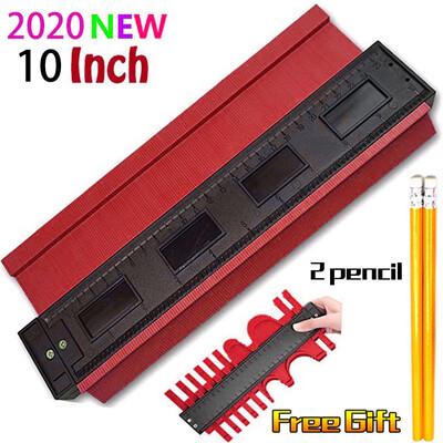 

〖Follure〗10Inch Plastic Contour Copy Duplicator Circular Frame Profile Gauge Tool