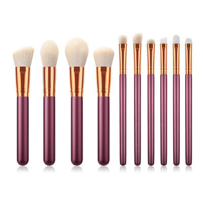 

Natural Nylon Hair Makeup Brushes Set Eyeshadow Powder Concealer Brushes