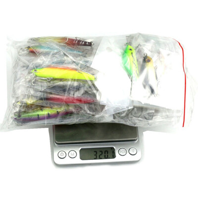 

43 PcsLot 43 Colors Mixed Fishing Lure Set Hard Bait Artificial Fishing Lure Kit Wobblers Minnow Crankbait Fishing Strongly