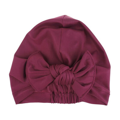 

Toddler Kids Boy Girl Baby Turban Swim Bow Waterproof Swimming Cap Sports Hat