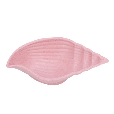 

3Pcs New Wheat Stalks Food Dishes Conch&Shell Shape Food Decoration Dinnerware