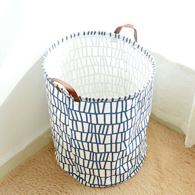 

〖Follure〗Cotton Linen Waterproof PE Coating Storage Basket Sundries Storage Box